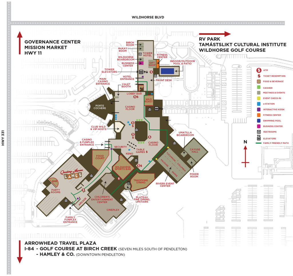 Wildhorse Property map